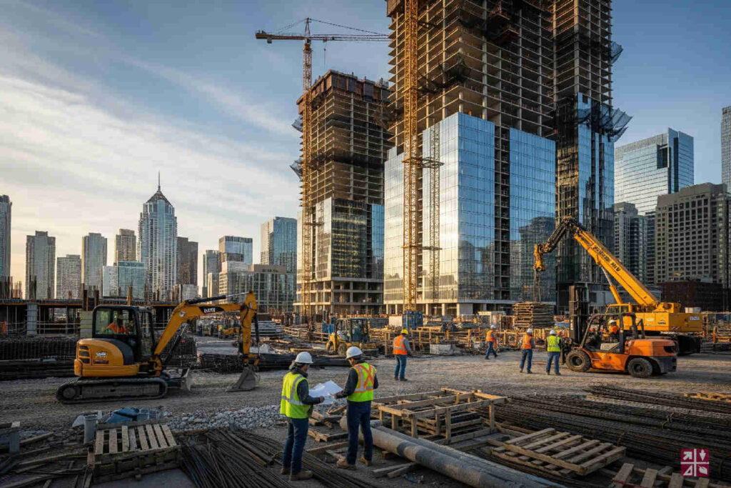 land surveyors high-rise construction